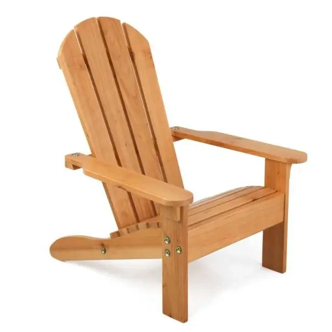 KidKraft Adirondack Chair - Honey 2 KidKraft Adirondack Chair - Honey - Image 2