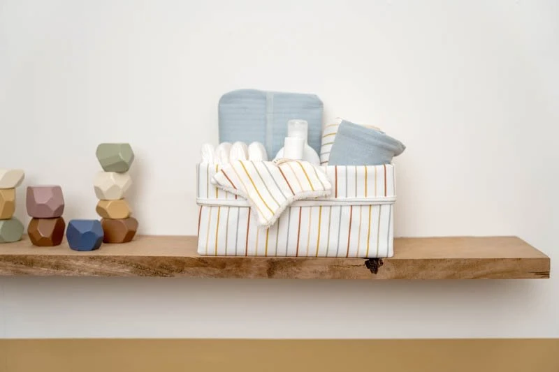 Little Dutch Nappy Pouch Pure Soft Blue 3 Little Dutch Nappy Pouch Pure Soft Blue - Image 3