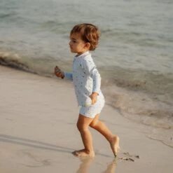 Little Dutch Swim T-shirt Long Sleeves Sailors Bay Blue 5 Little Dutch Swim T-shirt Long Sleeves Sailors Bay Blue -Lush Littles 0023524 zwem shirt lange mouw sailors bay blue 98 104