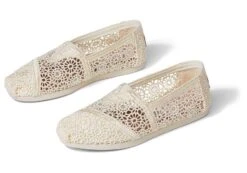 Toms Alpargata Moroccan Crochet Natural -Lush Littles 10016241 F