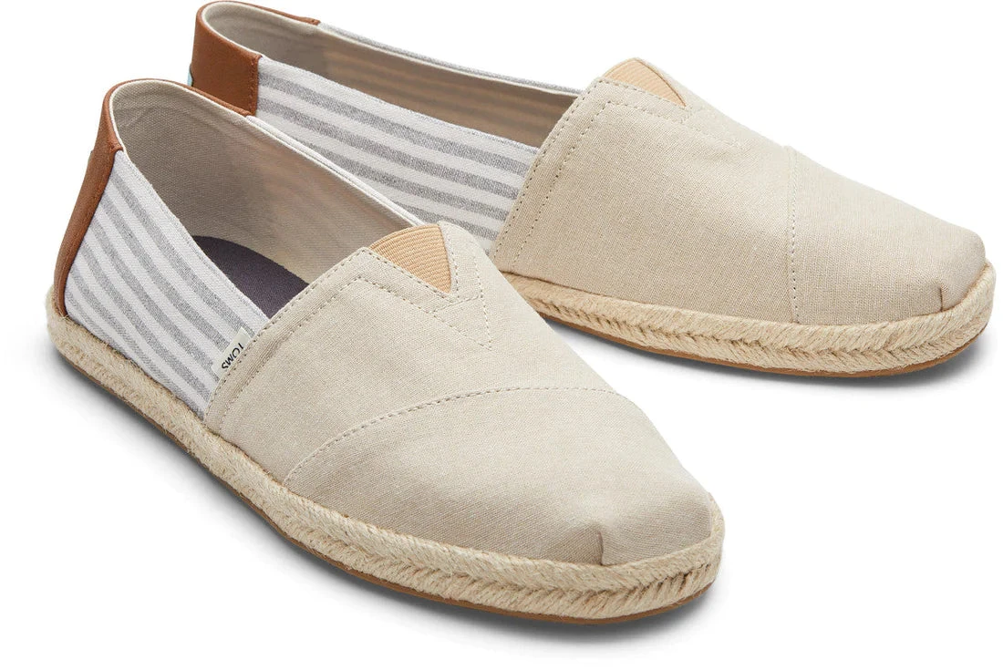 Toms Alpargata Rope Desert Tan Chambray Espadrilles 2 Toms Alpargata Rope Desert Tan Chambray Espadrilles - Image 2