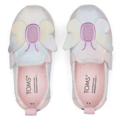 Toms Tiny Alpargata Twin Gore Tie Dye Twill Butterfly
