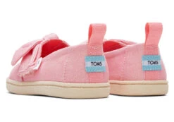 Toms Tiny Alpargata Twill Glimmer Bow -Lush Littles 10019846 B