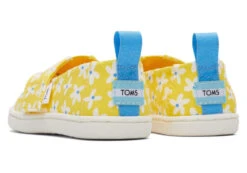 Toms Tiny Alpargata Sun Daisies -Lush Littles 10019850 B