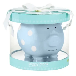 Pearhead Piggy Bank Polka Dot - Blue -Lush Littles 10 3b313c09 5c3e 4439 b7c0 b1cc0ac46edd