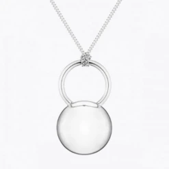 Infinite Pregnancy Necklace -Silver