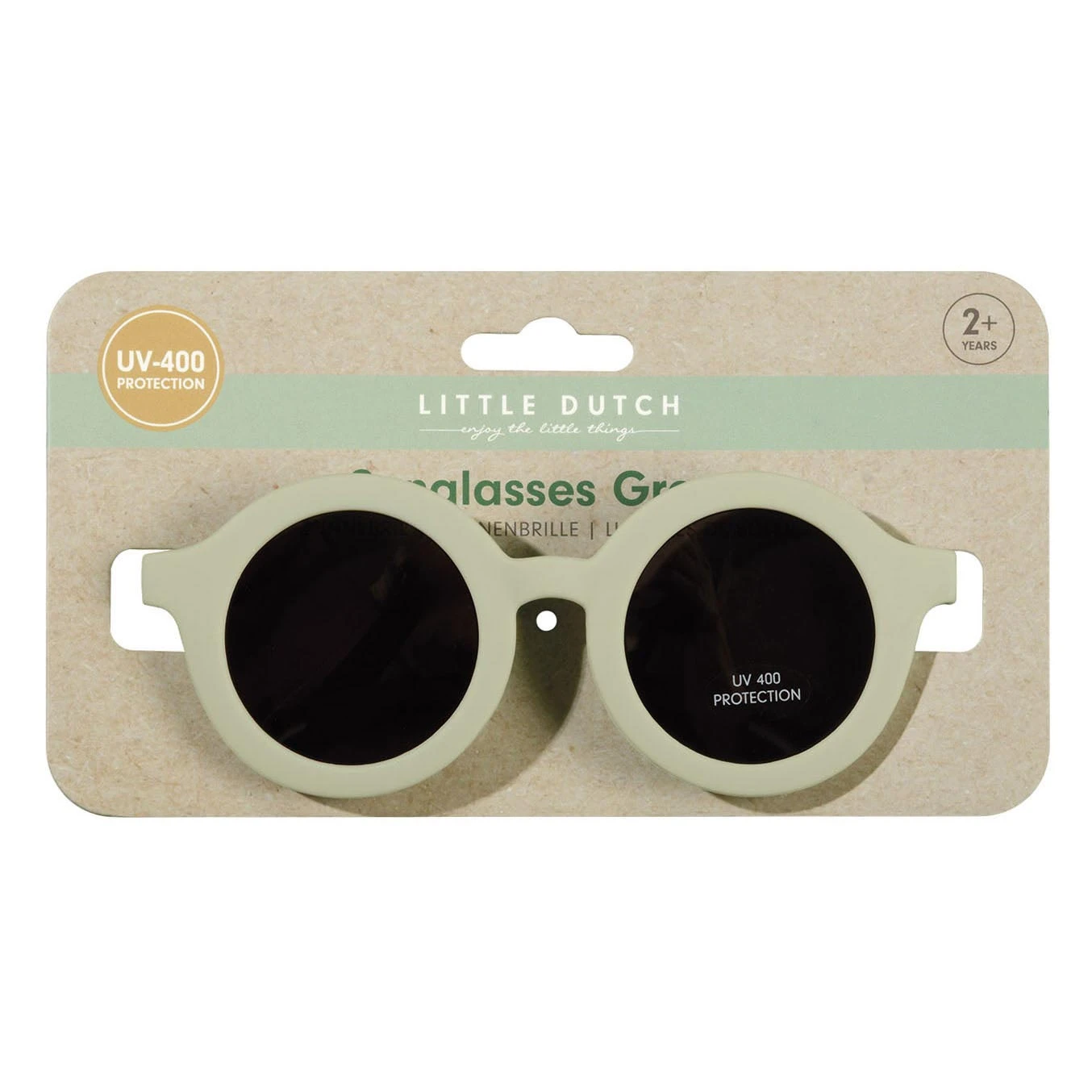 Little Dutch Child Sunglasses Round Shape Green 3 Little Dutch Child Sunglasses Round Shape Green - Image 3