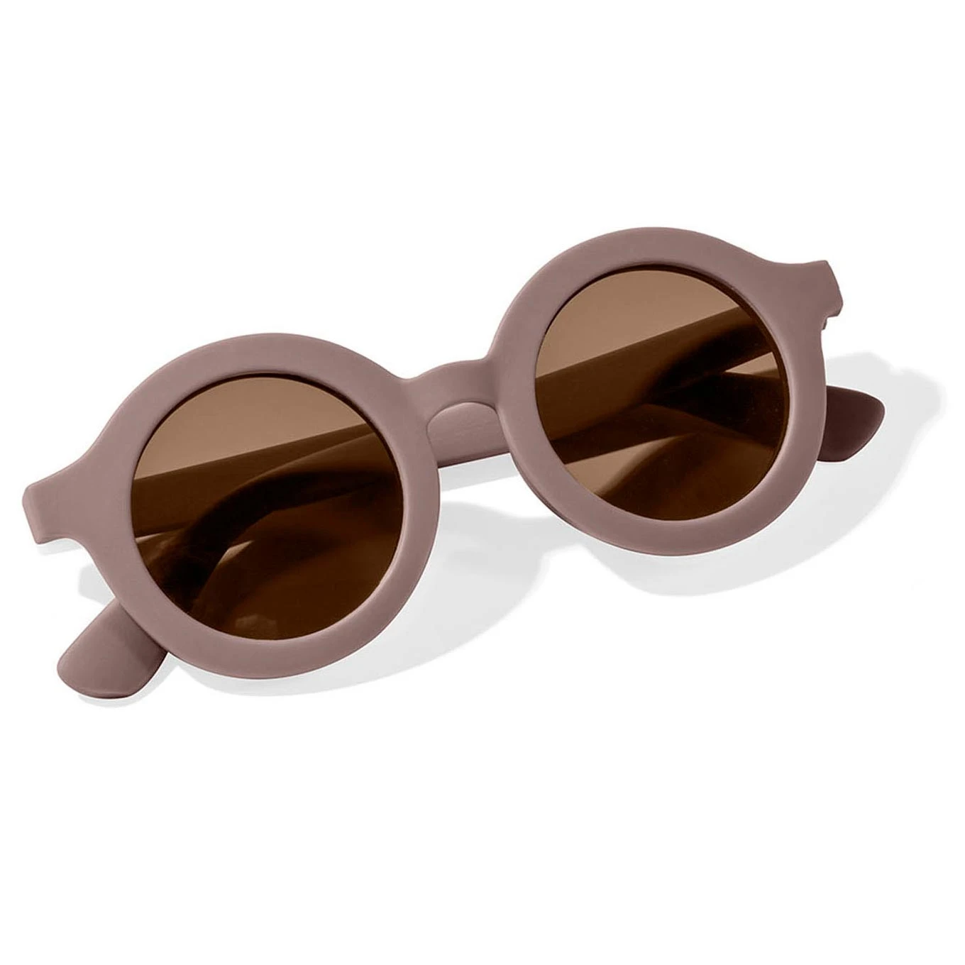 Little Dutch Child Sunglasses Round Shape Mauve 1 Little Dutch Child Sunglasses Round Shape Mauve