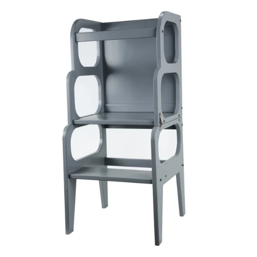 3-in-1 Learning Tower, Grey 3 3-in-1 Learning Tower, Grey - Image 3