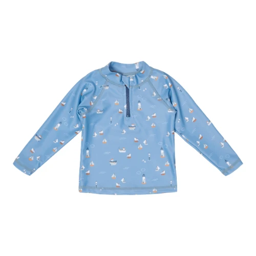 Little Dutch Swim T-shirt Long Sleeves Sailors Bay Dark Blue 1 Little Dutch Swim T-shirt Long Sleeves Sailors Bay Dark Blue