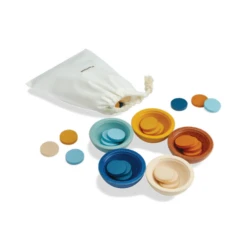 Plan Toys Sort & Count Cups Orchard