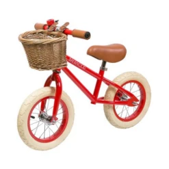 Vintage Balance Bike Red861