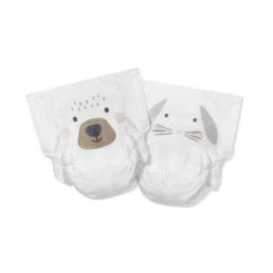 Eco Nappies, Size 3 Rabbit & Bear – 6-10kg (34 Pack)