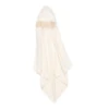 Little Dutch Hooded Towel Pure Soft White 75x75