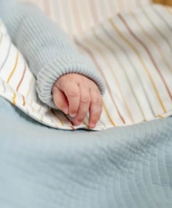 Little Dutch Bassinet Blanket Pure Soft Blue -Lush Littles 20230110 165354