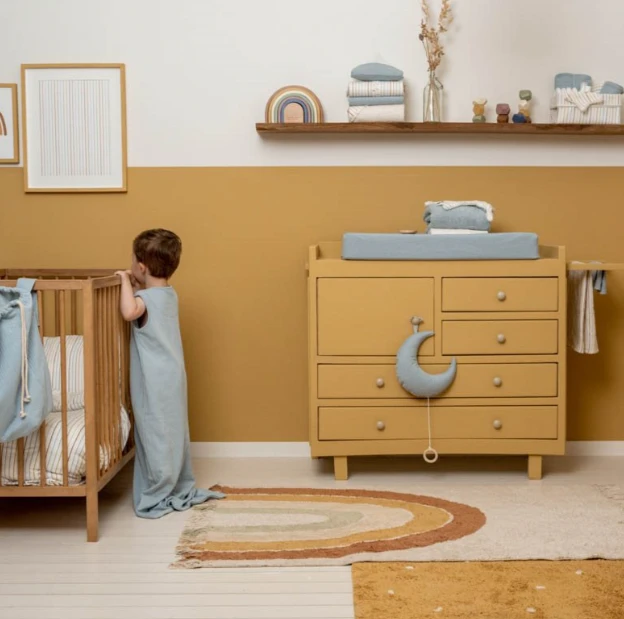 Little Dutch Toiletry Bag Pure Soft Blue 2 Little Dutch Toiletry Bag Pure Soft Blue - Image 2