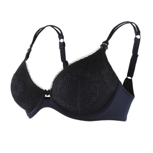 Cache Coeur Maternity And Nursing (push-up) Bra - Louise Marine 1 Cache Coeur Maternity And Nursing (push-up) Bra - Louise Marine