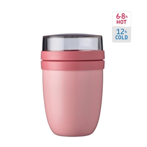 Mepal Insulated Lunch Pot Ellipse - Nordic Pink 1 Mepal Insulated Lunch Pot Ellipse - Nordic Pink