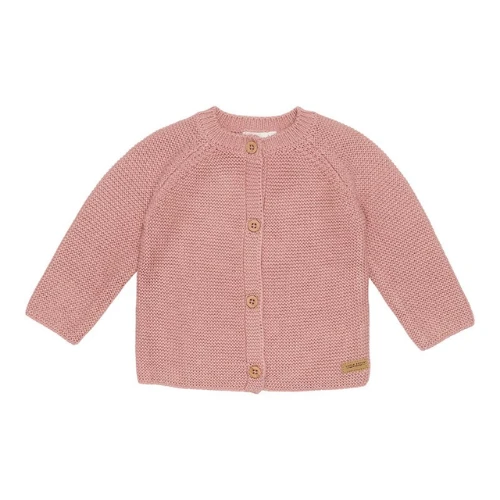 Little Dutch Knitted Cardigan Blush Pink 1 Little Dutch Knitted Cardigan Blush Pink