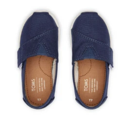 Toms Tiny Alpargata Canvas Navy