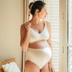 Cache Coeur Organic Pregnancy And Nursing Bra Natural -Lush Littles 2 919f4458 b000 40e7 9c83 b52fa9a7e58a