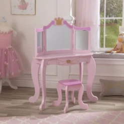 KidKraft Princess Vanity & Stool -Lush Littles 2 c3268b5c 28e6 49ba aa70 3b44d53a7192