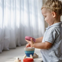 Plan Toys Stacking Rocket - Orchard - PT 5402 -Lush Littles 33 d61ea01d de1b 40b6 89cb a5d6adde619d