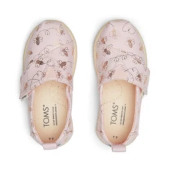 Toms Tiny Alpargata Bee Mine Pink