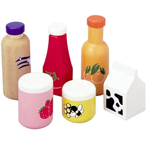 Plan Toys Food & Beverage Set 1 Plan Toys Food & Beverage Set