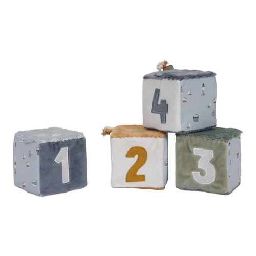Little Dutch Set Of Soft Cubes Sailors Bay 1 Little Dutch Set Of Soft Cubes Sailors Bay