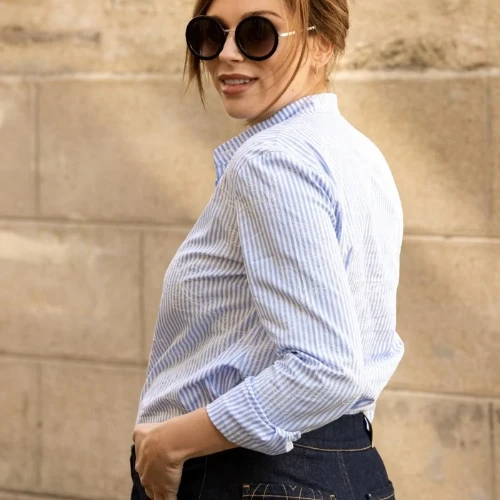 Cache Coeur Camille Maternity And Nursing Embroidered Shirt 2 Cache Coeur Camille Maternity And Nursing Embroidered Shirt - Image 2