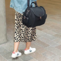 Storksak Poppy Luxe - Black Scuba -Lush Littles 3 80a74534 144a 4b53 9a52 d9a4a4b0b833