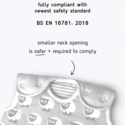 Ewan Sleeping Bag 2.5Tog - Grey (0-6 Months) -Lush Littles 3 85b77fd8 0680 41a8 af97 5c2cf16b0070