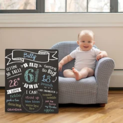 Pearhead Baby’s Monthly Chalkboard -Lush Littles 3 8688bee3 bf1d 407e 91fe 55028cca5535