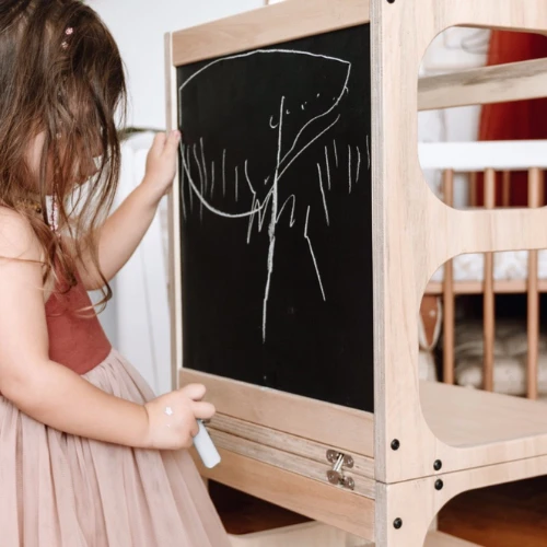 3-in-1 Learning Tower, Natural 4 3-in-1 Learning Tower, Natural - Image 4