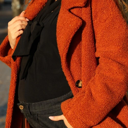 Cache Coeur Margaux Maternity And Nursing Lavalière Shirt 5 Cache Coeur Margaux Maternity And Nursing Lavalière Shirt - Image 5