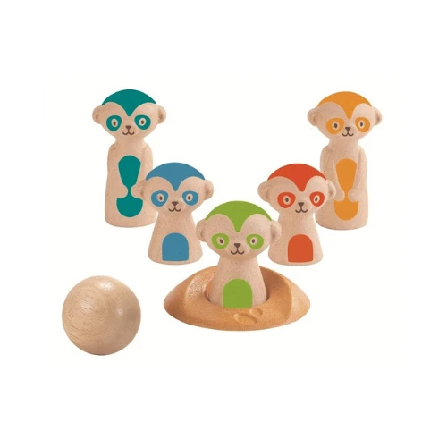 Plan Toys Meerkat Bowling - PT 5199 1 Plan Toys Meerkat Bowling - PT 5199