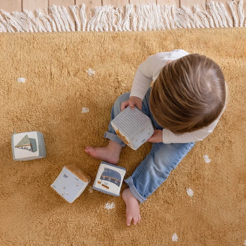 Little Dutch Set Of Soft Cubes Sailors Bay 3 Little Dutch Set Of Soft Cubes Sailors Bay - Image 3