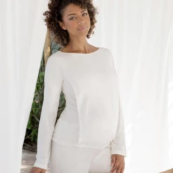 Cache Coeur Maternity Tunic - Sofia - Pearl -Lush Littles 43 b549349e 4f73 4fc9 b290 b1b39af5cc6c