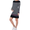 Cache Coeur Striped Dress - Sailor - Navy