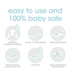 Pearhead Babyprints Keepsake Three Mat Opening Frame -Lush Littles 44 d0e56cf5 c87d 455a bcf8 7b1fd0179bcc