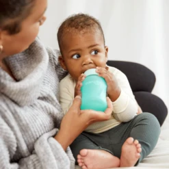 Glass Baby Bottle Healthy+ 150 Mint Green -Lush Littles 4 09733135 c611 4cd4 b1c3 c0d71a3ba1b9