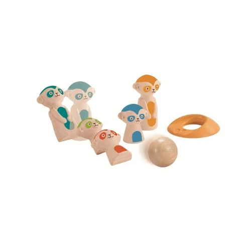 Plan Toys Meerkat Bowling - PT 5199 2 Plan Toys Meerkat Bowling - PT 5199 - Image 2