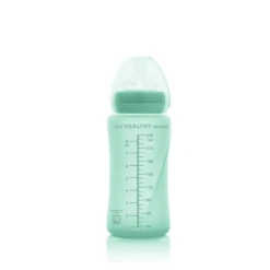 Glass Baby Bottle Healthy+ 240 Mint Green -Lush Littles 4 6663c386 bf0c 4bdf 8806 e7bb8f971593
