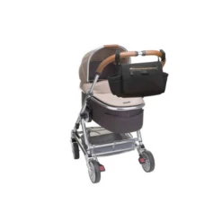 Storksak Stroller Organiser Luxe Scuba Black -Lush Littles 4 67b2bbf4 3d14 4a39 92f7 6c81783bcdc3