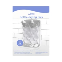Ubbi® Vertical Bottle Drying Rack -Lush Littles 4 a6122d26 5a42 43c2 9c86 25fa41a4cfcb