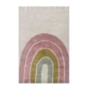 Little Dutch Rug Rainbow - Pink - 130 X 90 Cm