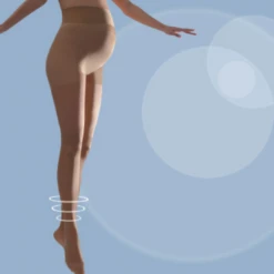 Cache Coeur Maternity Tights - Activlight- Nude