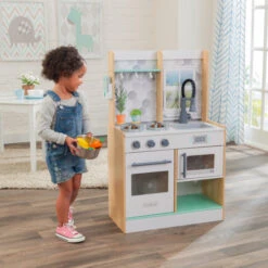 KidKraft Let’s Cook Natural Play Kitchen 53433 9 KidKraft Let’s Cook Natural Play Kitchen 53433 -Lush Littles 53433 3 1