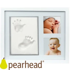 Pearhead Babyprints Keepsake Three Mat Opening Frame